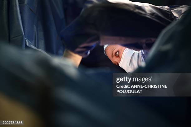 Obstetric surgeon Sarah Abramowicz performS a reconstructive surgery on a patient who has suffered female genital mutilation , at the Andre Gregoire...