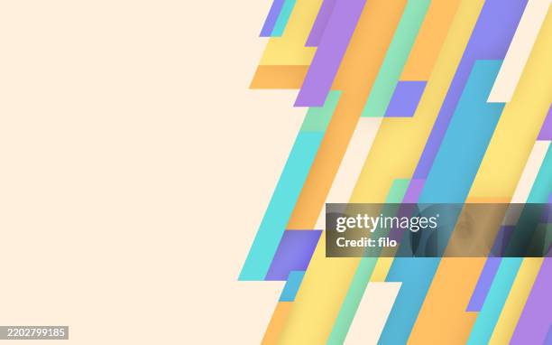 easter geometric shape textured abstract background - facet joint stock illustrations