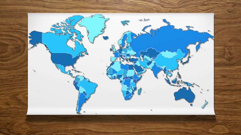 35 World Map Fold Stock Videos, Footage, & 4K Video Clips - Getty Images