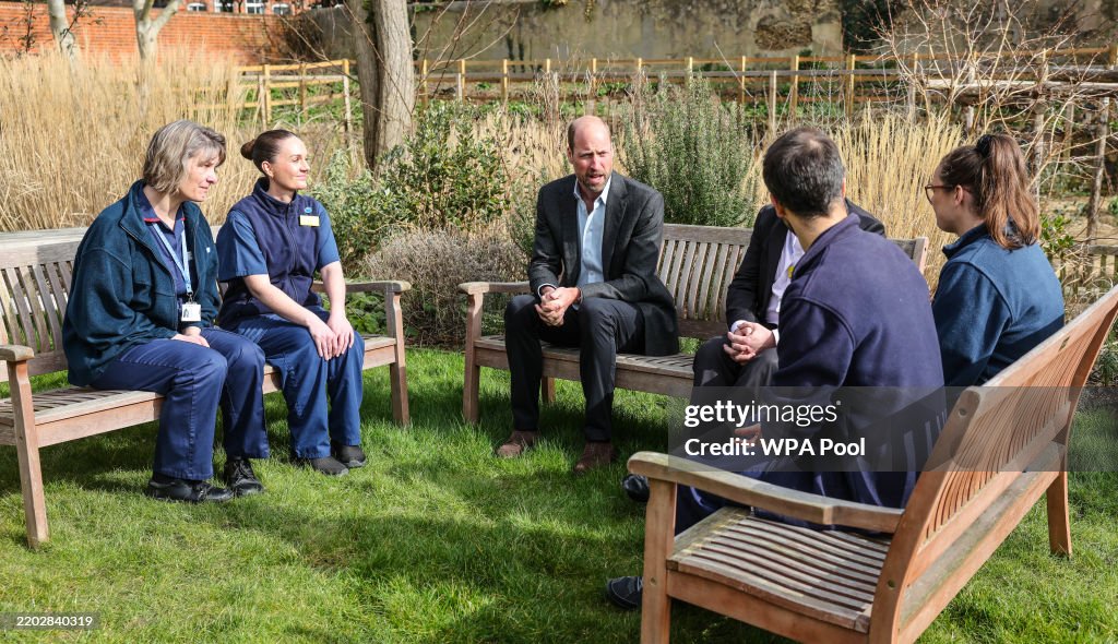 The Prince Of Wales Visits The Royal Berkshire Hospital Five Years On From The Start Of The Coronavirus Pandemic