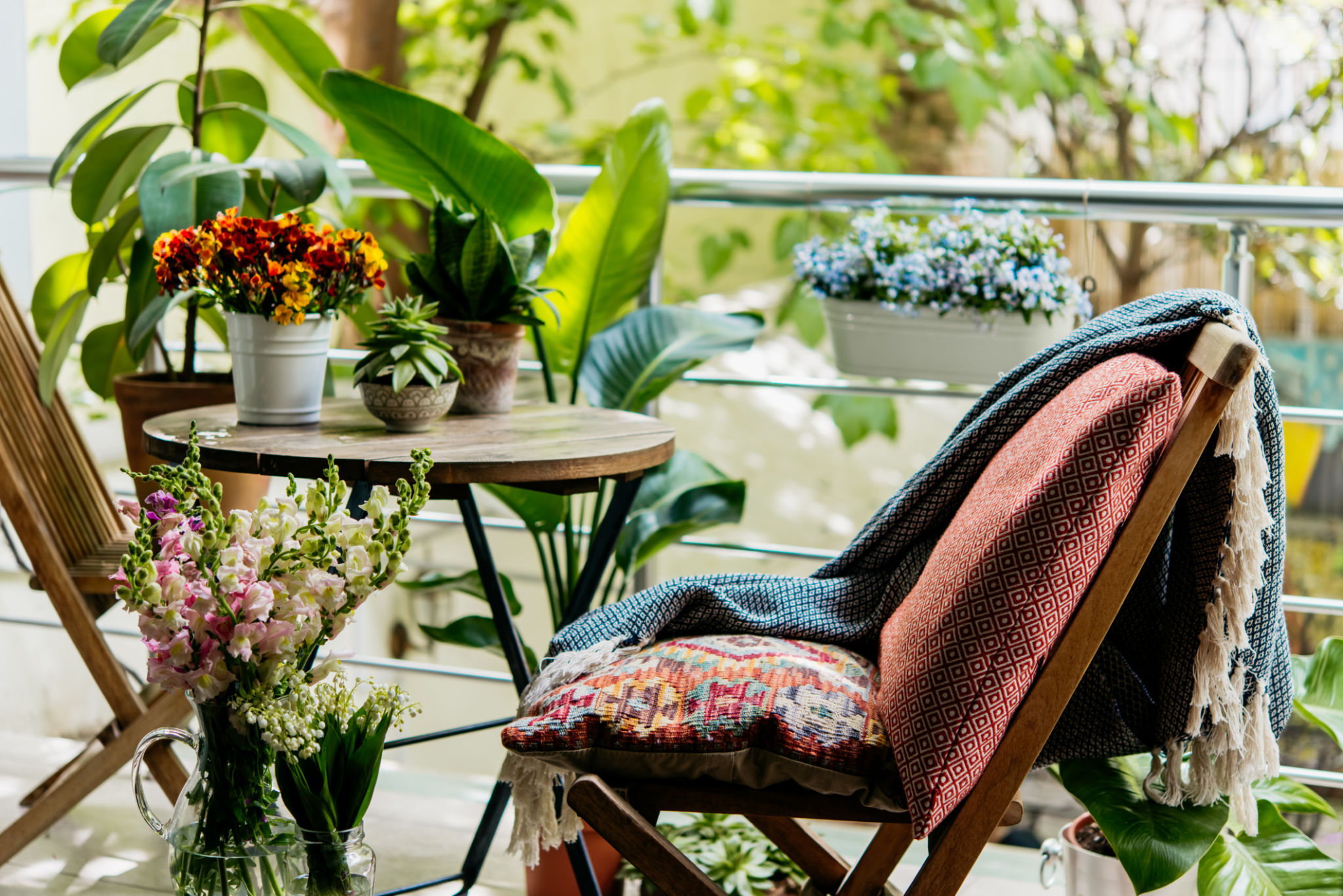 small garden seating