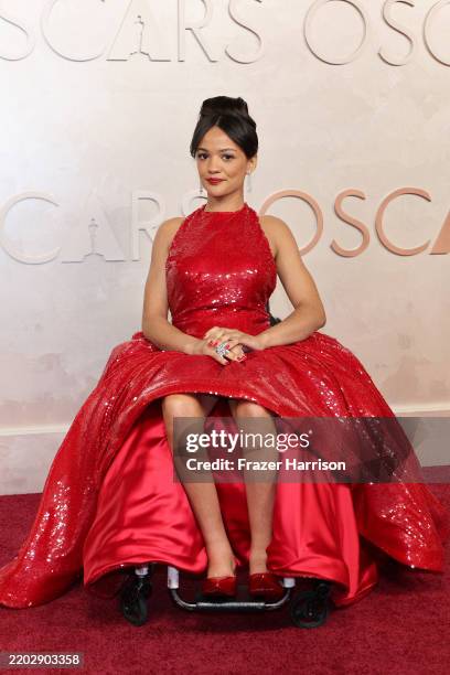 Marissa Bode attends the 97th Annual Oscars at Dolby Theatre on March 02, 2025 in Hollywood, California.