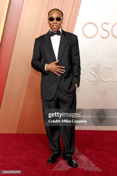 Lena Waithe attends the 97th Annual Oscars at Dolby Theatre on March 02, 2025 in Hollywood, California.