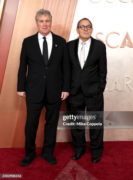 Tom Bernard, Co-President & Founder, Sony Pictures Classics and Michael Barker, Co-President & Co-Founder, Sony Classic Pictures attend the 97th...