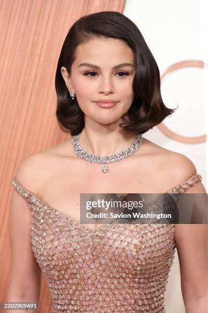 Selena Gomez attends the 97th Annual Oscars at Dolby Theatre on March 02, 2025 in Hollywood, California.