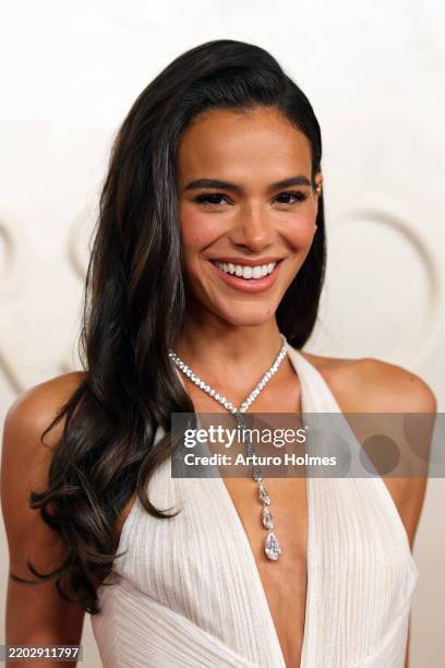 Bruna Marquezine attends the 97th Annual Oscars at Dolby Theatre on March 02, 2025 in Hollywood, California.