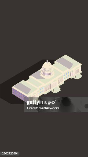 us capitol - capitol rotunda stock illustrations