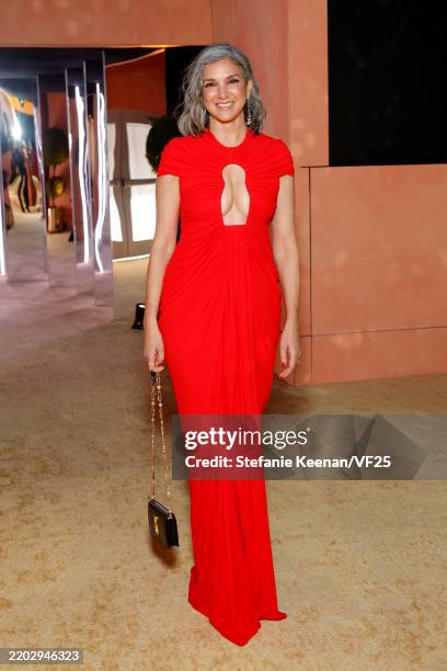 Radhika Jones, Editor-in-Chief of Vanity Fair attends the 2025 Vanity Fair Oscar Party Hosted By Radhika Jones at Wallis Annenberg Center for the...