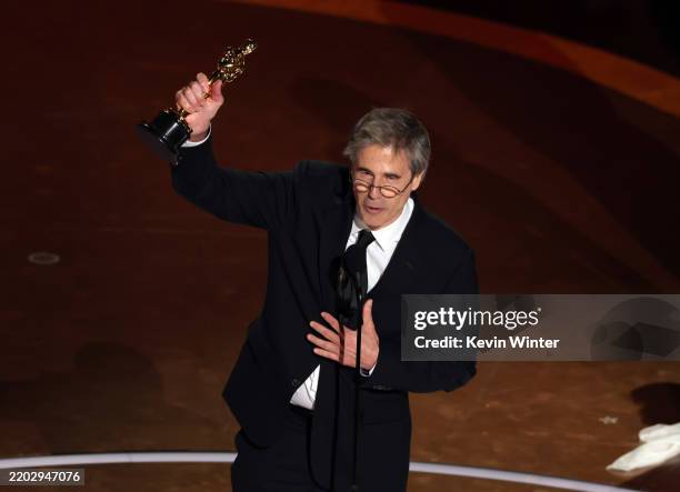 Walter Salles accepts the International Feature Film award for "I’m Still Here" onstage during the 97th Annual Oscars at Dolby Theatre on March 02,...