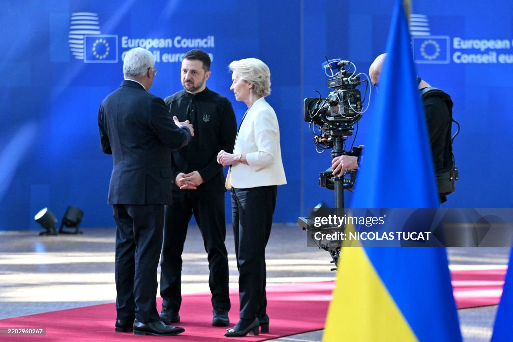BELGIUM-EU-UKRAINE-DIPLOMACY-DEFENCE-SUMMIT