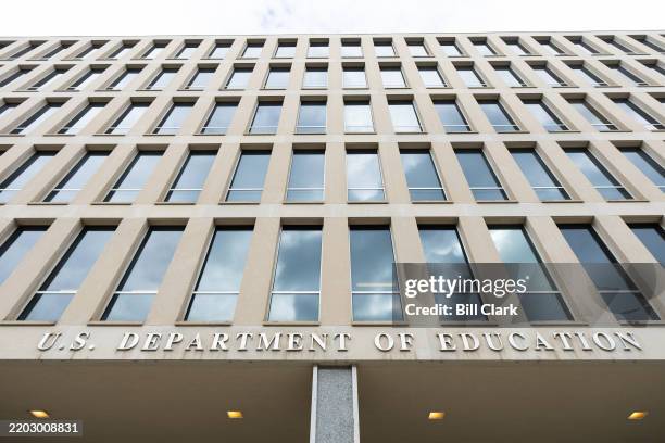 The Lyndon Baines Johnson Department of Education Building in Washington on Thursday, March 6, 2025.