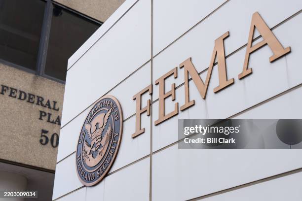 Federal Emergency Management Agency headquarters in Washington on Thursday, March 6, 2025.