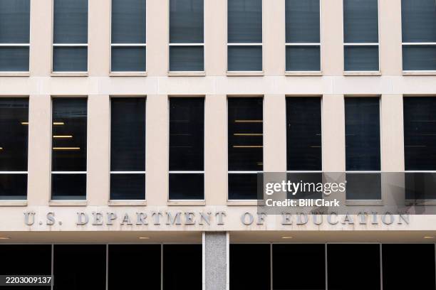 The Lyndon Baines Johnson Department of Education Building in Washington on Thursday, March 6, 2025.