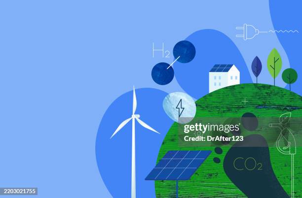 green energy konzept - wasserstoff stock-grafiken, -clipart, -cartoons und -symbole