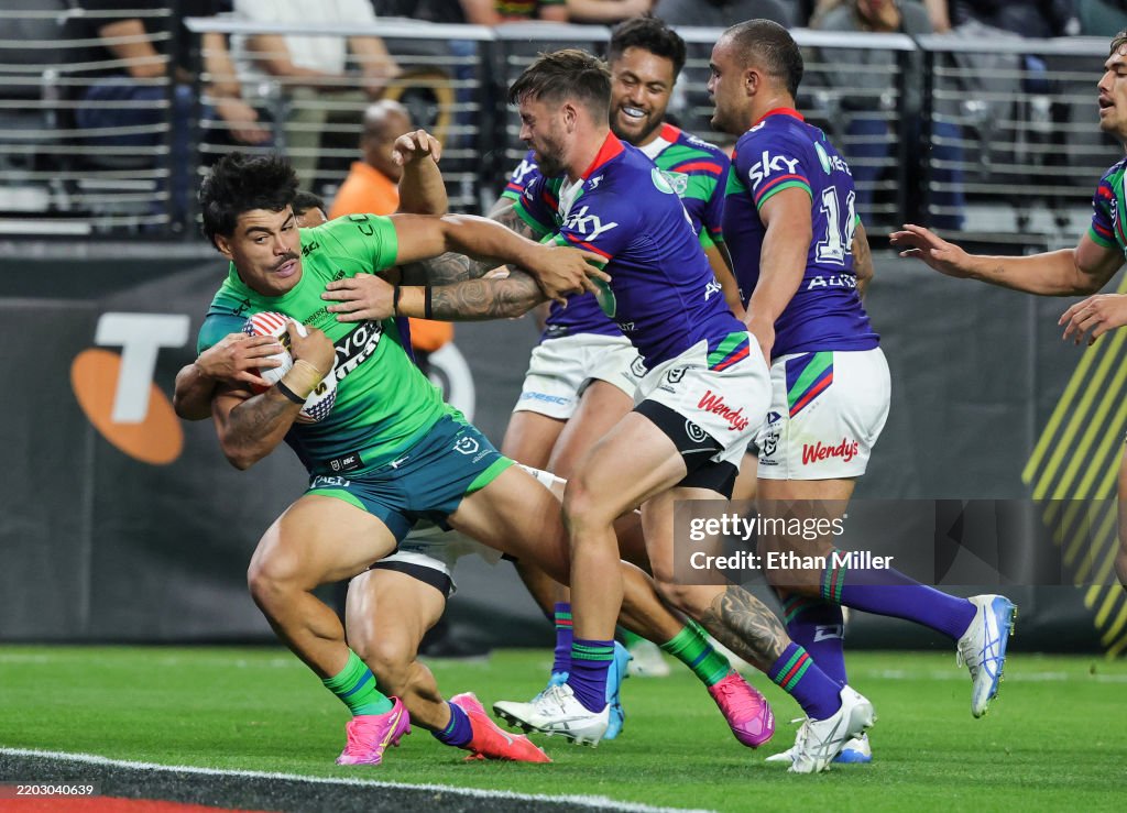 NRL Rd 1 - Raiders v Warriors