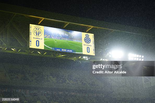 Villarreal CF v RCD Espanyol de Barcelona - La Liga EA Sports Villarreal CF v RCD Espanyol de Barcelona - La Liga EA Sports