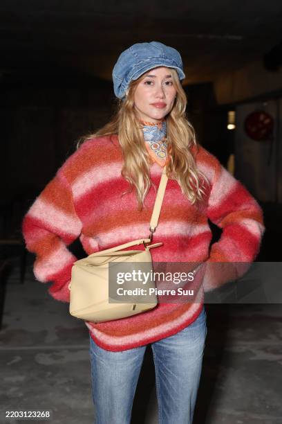 Alice Moitié attends the Vaquera Womenswear Fall/Winter 2025-2026 show as part of Paris Fashion Week at on March 03, 2025 in Paris, France.