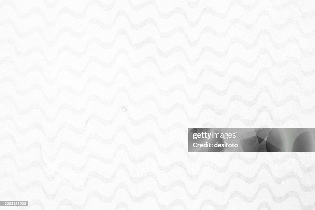 Rippled Rows Grey White Coloured Old Retro Vintage Faded Grunge Textured Blank Empty ...