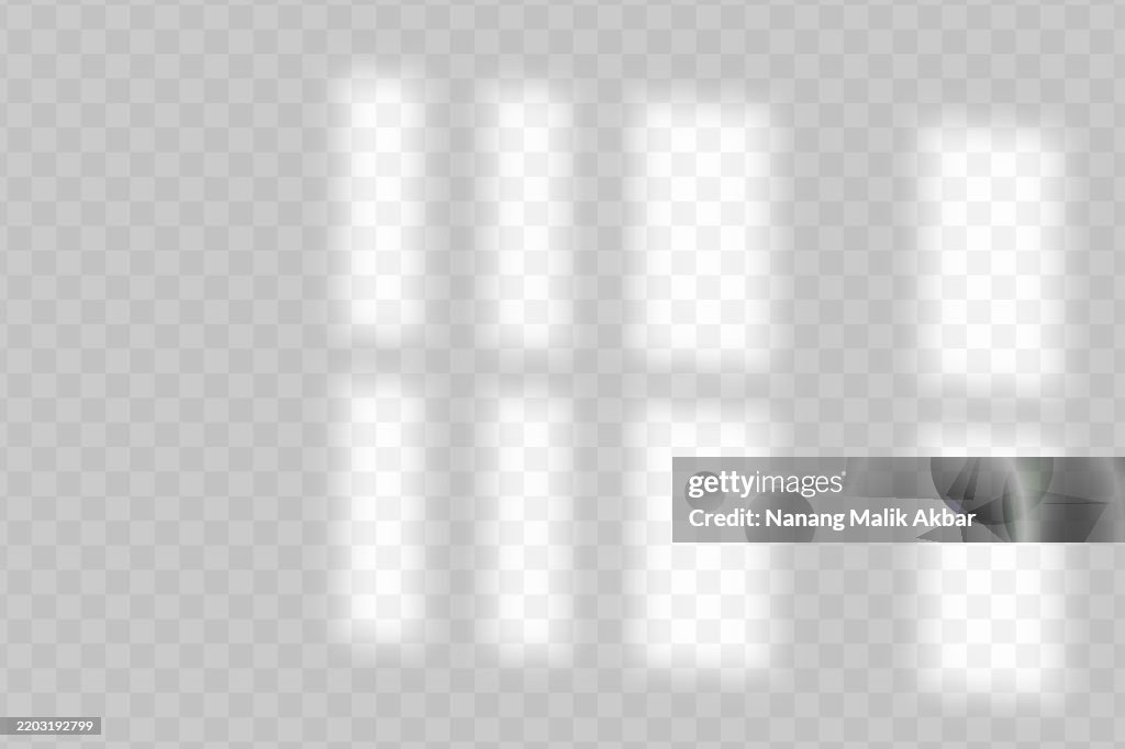 Shadow Window With Transparent Background High-Res Vector Graphic ...