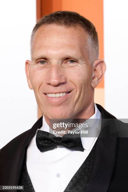 Ynon Kreiz attends the 2025 Vanity Fair Oscar Party hosted by Radhika Jones at Wallis Annenberg Center for the Performing Arts on March 02, 2025 in...