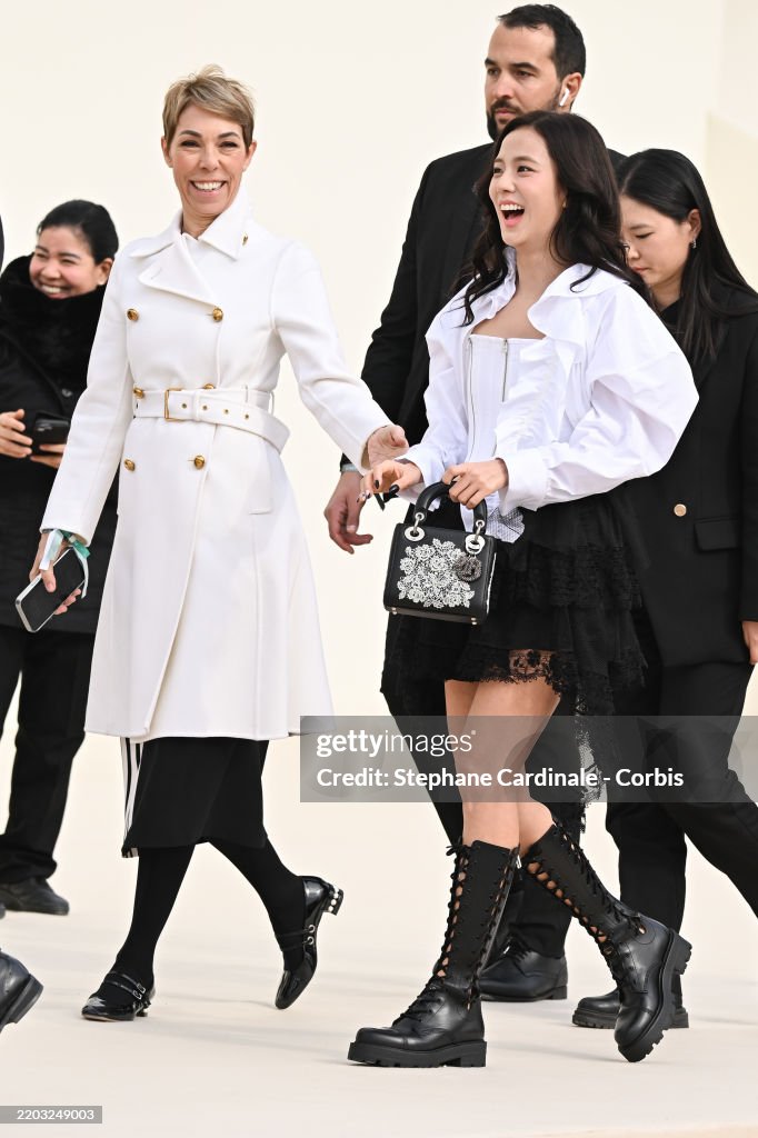 Collection Mathilde Favier Mathilde Favier and Jisoo attend the Christian Dior Womenswear... News ...