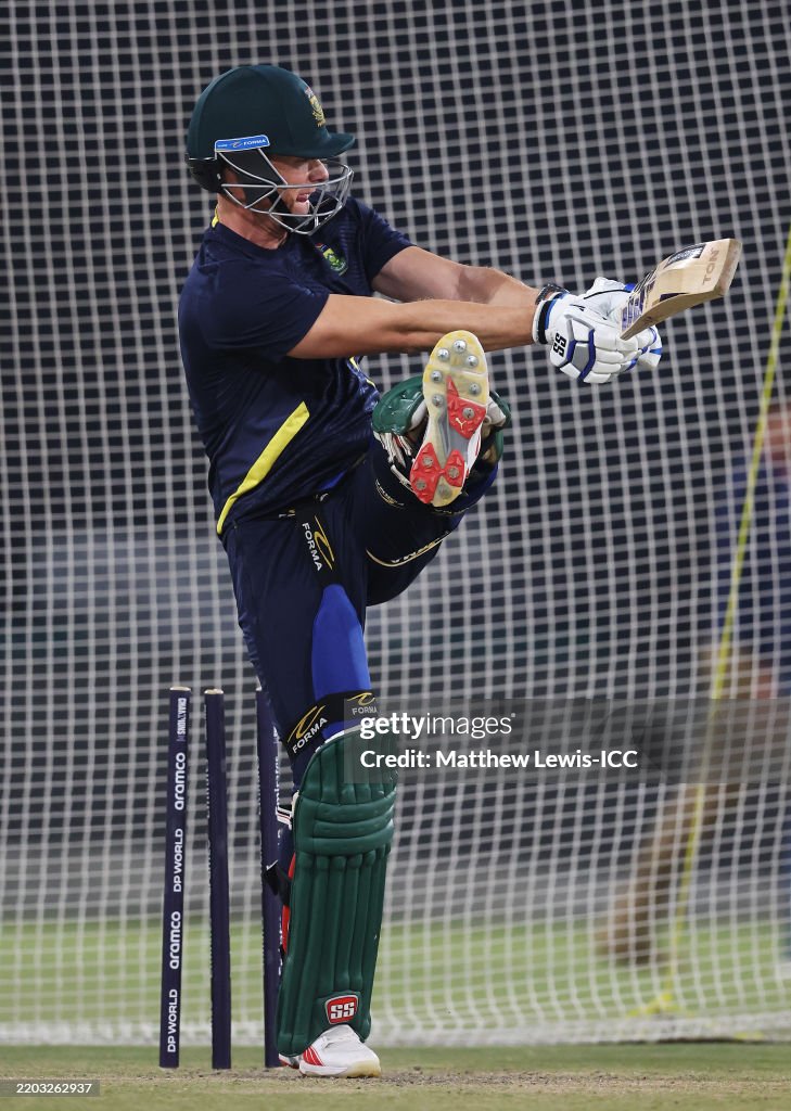 Net Sessions - ICC Champions Trophy 2025