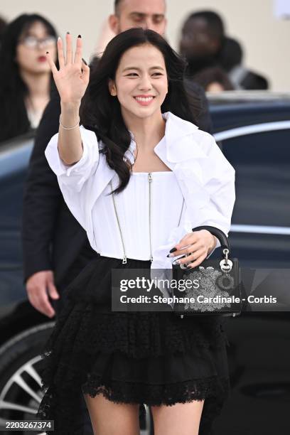 Christian Dior: Outside Arrivals - Paris Fashion Week - Womenswear..., News Photo