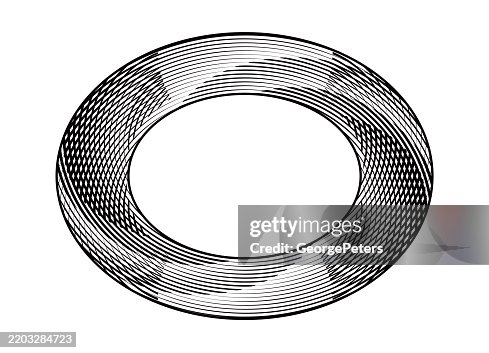 Torus with colorful pattern Torus with colorful pattern