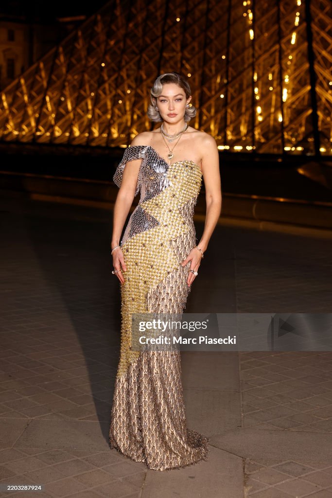 "Le Grand Diner du Louvre" Arrivals Photocall