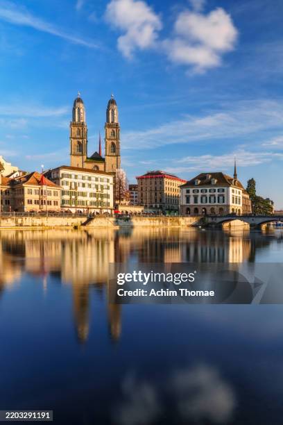 zurich cityscape, switzerland, europe - zurich stock pictures, royalty-free photos & images