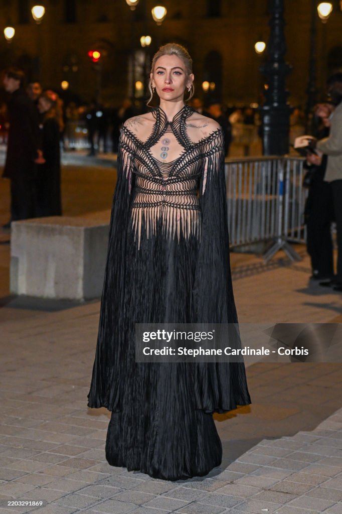 Celebrity Sightings - Paris Fashion Week - Womenswear Fall/Winter 2025/2026 - Day Two