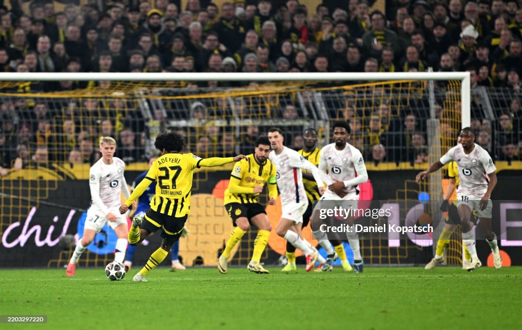 Borussia Dortmund v LOSC Lille - UEFA Champions League 2024/25 Round of 16 First Leg