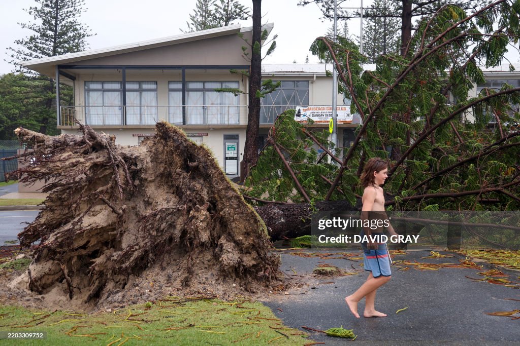 AUSTRALIA-WEATHER-CYCLONE