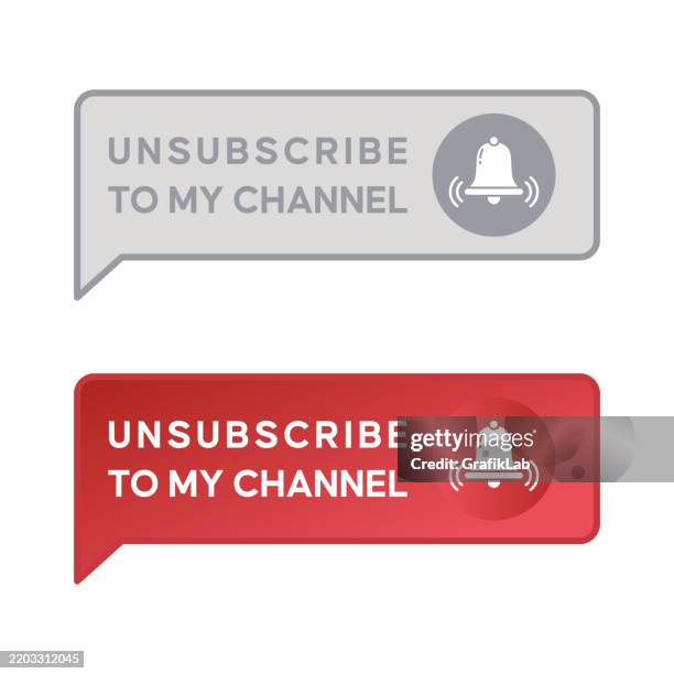 Unsub Button 32 Unsubscribe Button Stock Photos, High-Res Pictures, and Images ...