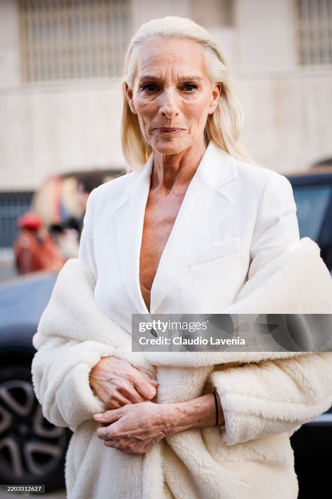 Street Style - Day 3 - Milan Fashion Week - Womenswear Fall/Winter 2025/2026