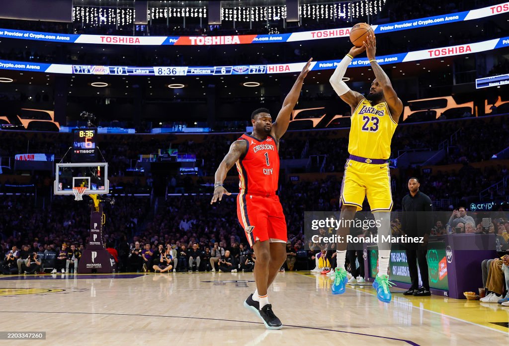New Orleans Pelicans v Los Angeles Lakers