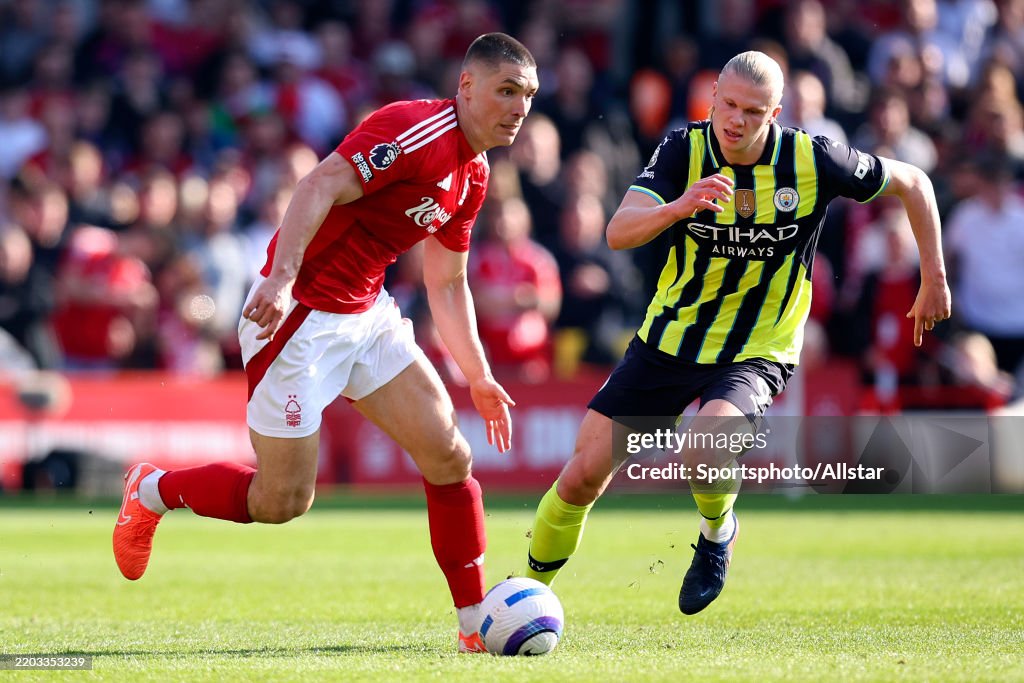 Nottingham Forest FC v Manchester City FC - Premier League