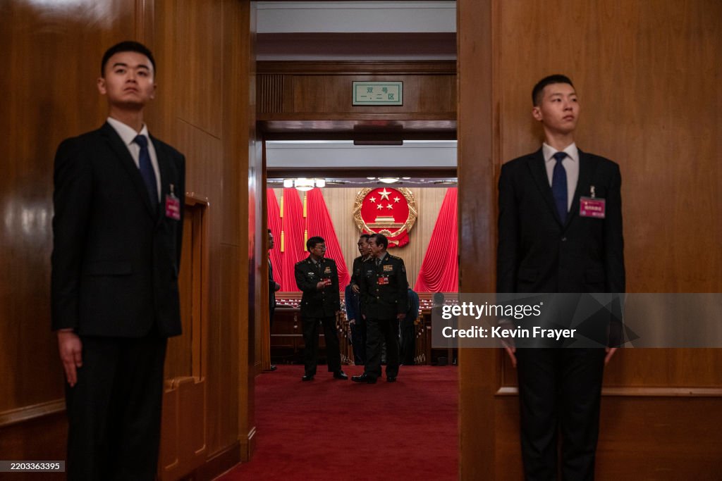 China's Leadership Holds Annual Two Sessions Political Meetings - NPC