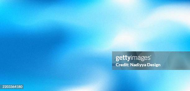 abstract background design rough wave texture blurred gradient blue color. - grain gradient stock illustrations