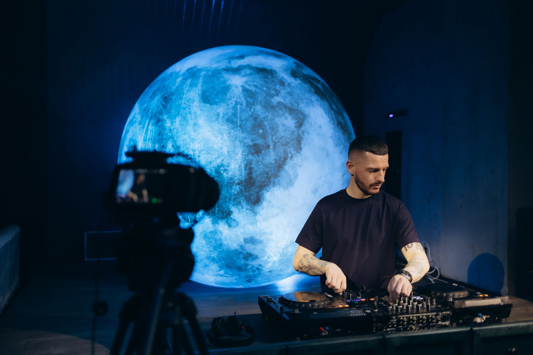 DJ setup
