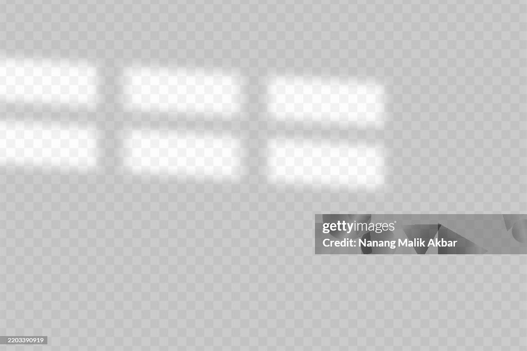 Shadow Window With Transparent Background High-Res Vector Graphic ...