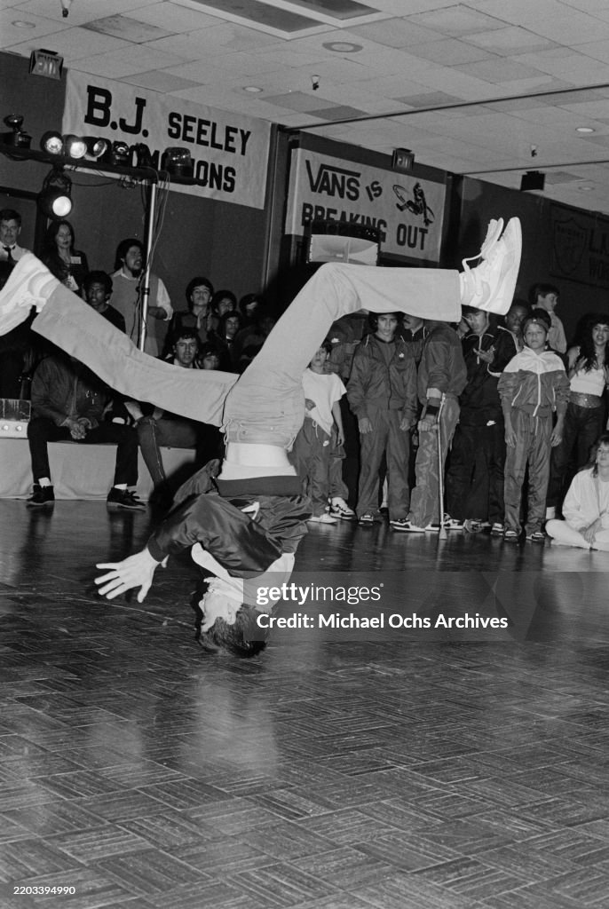 Breakdancing Contest, Buena Park Hotel, Buena Park, California