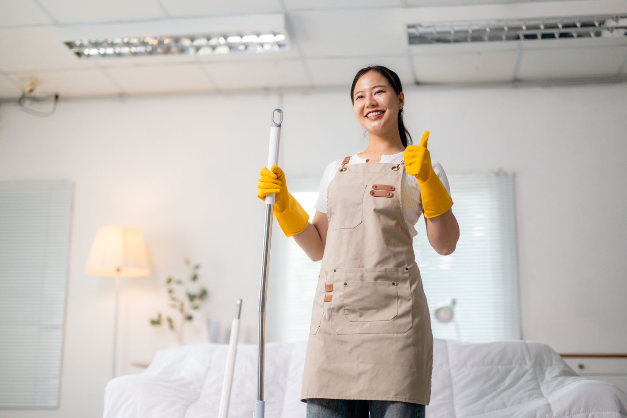 experienced cleaning staff