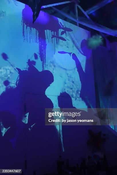 undersea party - funny jellyfish stock pictures, royalty-free photos & images