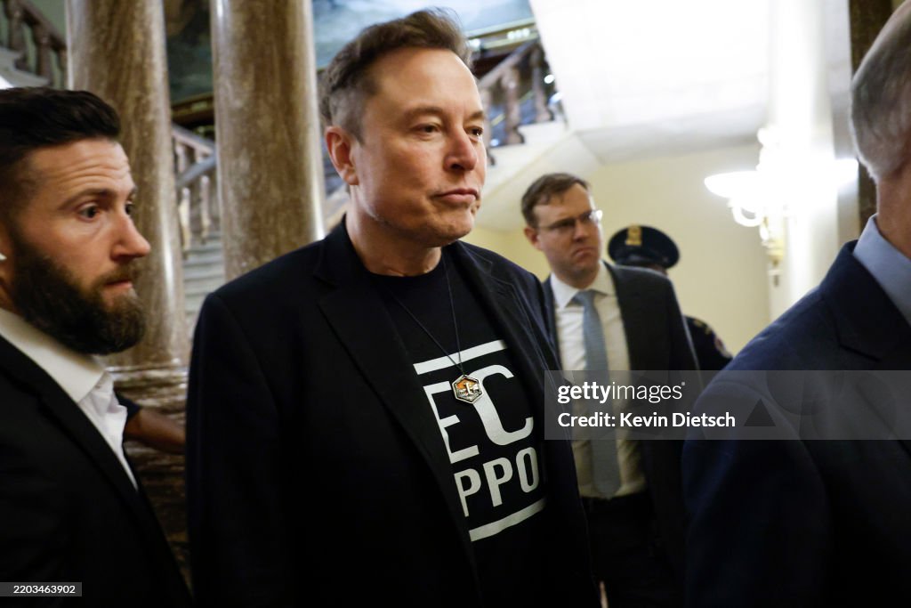 Elon Musk Meets With Republican Lawmakers On Capitol Hill