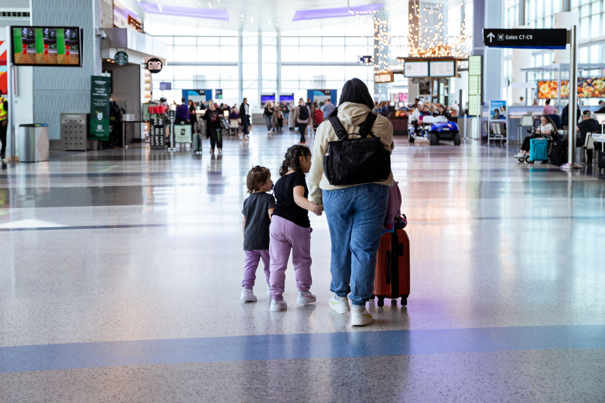 busy airport
