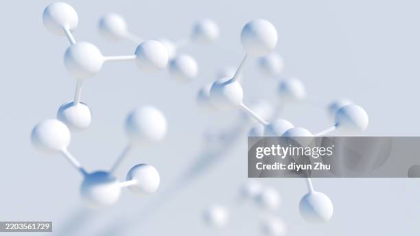 the molecular structure of the microscopic world - molecular structure stock pictures, royalty-free photos & images