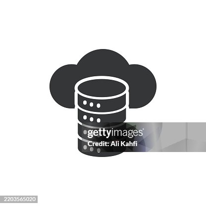 Cloud storage glyph solid icon. Solid icon that can be applied anywhere, simple, pixel perfect and modern style. Cloud storage glyph solid icon. Solid icon that can be applied anywhere, simple, pixel perfect and modern style.