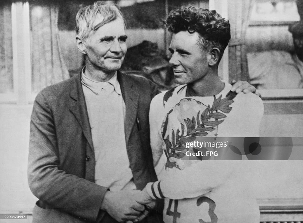 Marathon Runner Andy Payne And Father Doc