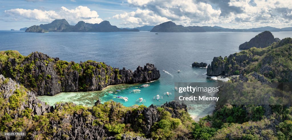 El Nido Philippines Palawan Small Lagoon to Big Lagoon Miniloc Island